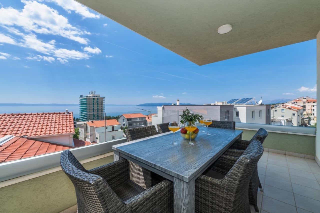 Luxury Apartment Stockholm -Sea&City View Makarska Exterior foto